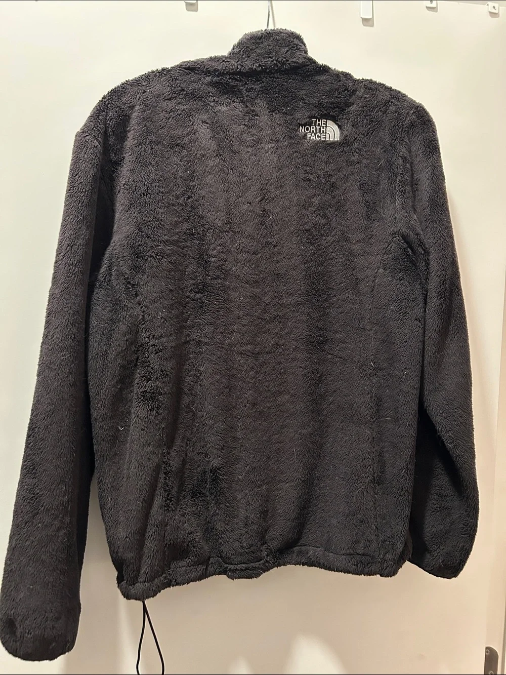 The North Face Black Plush Full-Zip Fleece Jacket